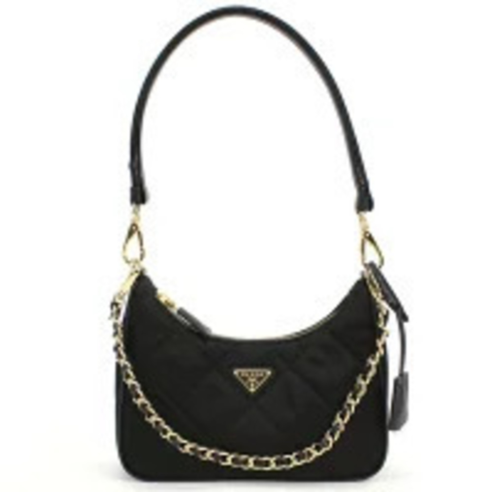 Prada Re Edition 1995 Chaine Re Bag quilted Black